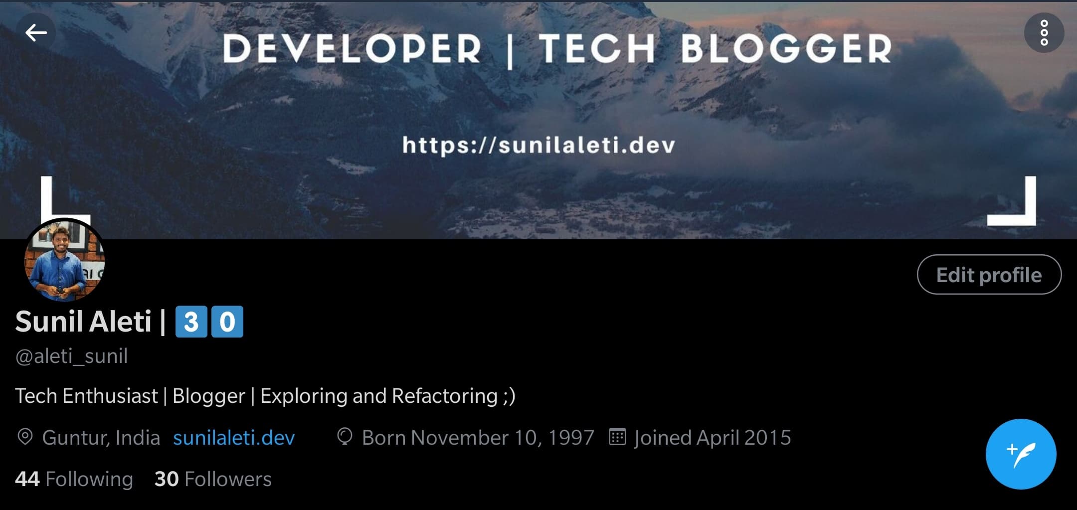 Automating Twitter Followers Count